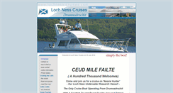 Desktop Screenshot of lochness-cruises.com